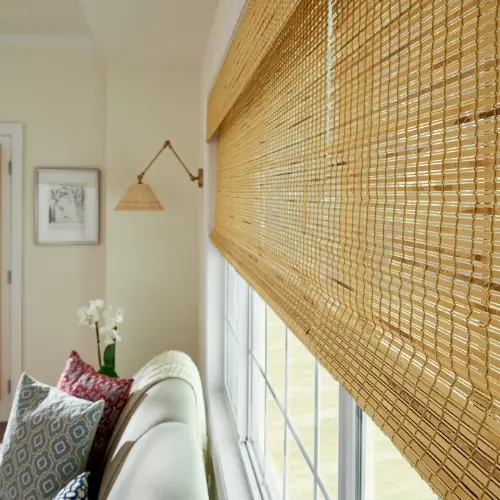 Natural Woven Wood Shades | Signature Shutters and Blinds Natural Woven Wood Shades at Signature Shutters & Blinds