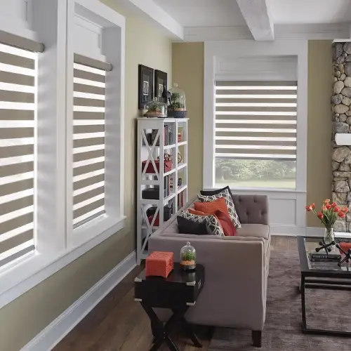 Layered Shades | Signature Shutters and Blinds Layered Shades at Signature Shutters & Blinds