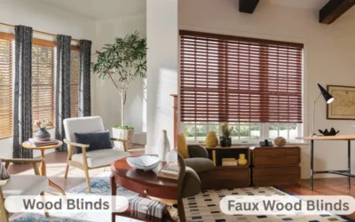 Faux Wood vs. Real Wood Blinds From Graber®